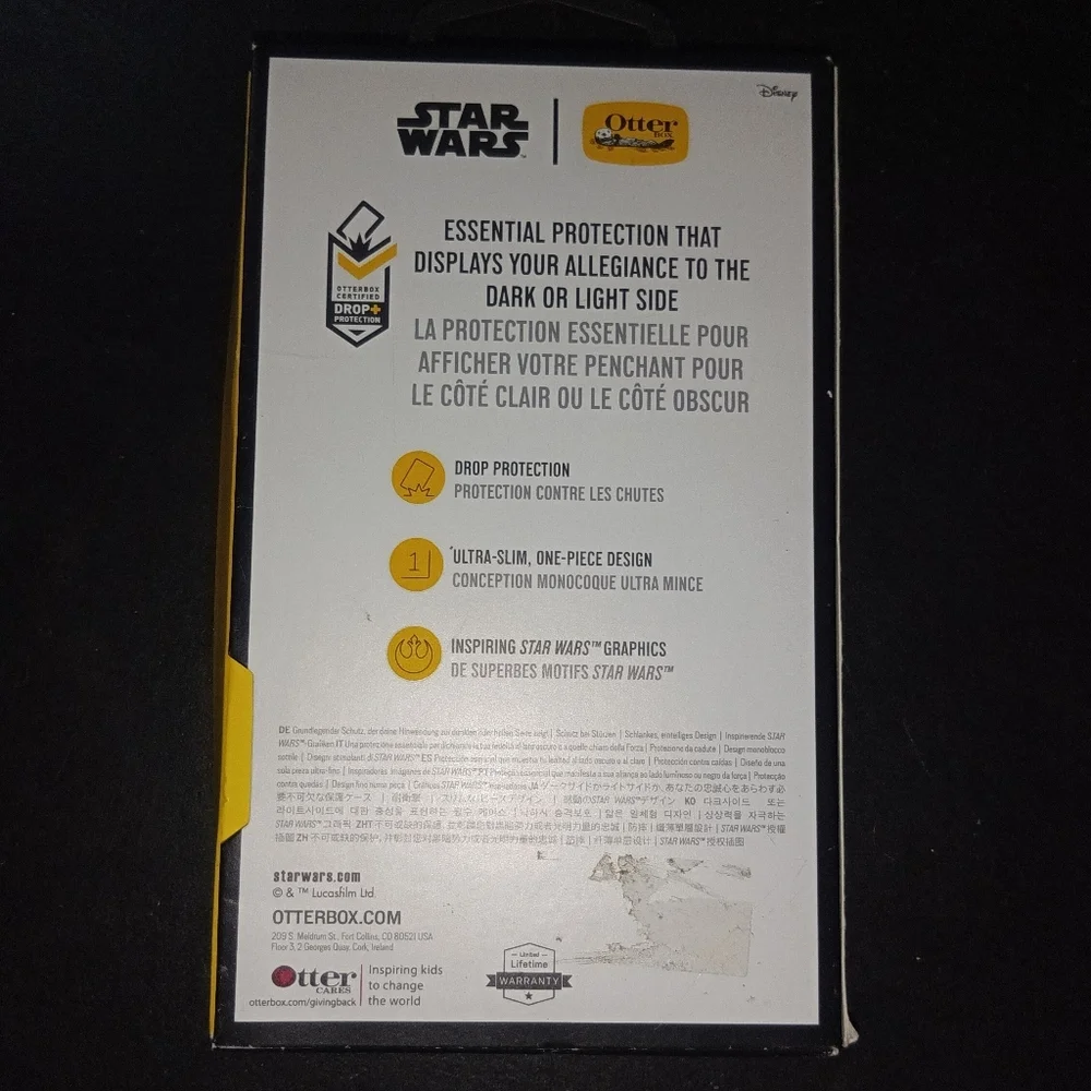 Star Wars OtterBox R2-D2 & Leia Symmetry Case for iPhone 8 Plus / 7 Plus - Picture 2 of 4